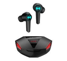 Edifier GT4 Black {20ГЦ-20кГЦ,сопротивление 32 Ом,чувствительность 100Дб, Bluetooth 5.2,время воспроизведения:Около 7 часов (наушники) + 21 часов (зарядный кейс);цвет :черный}