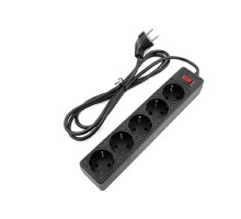 5bites Сетевой фильтр GARDA SP5B-510 5S / 3*0.75MM2 / 1M / BLACK