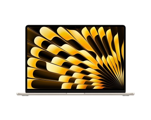 [Ноутбук] Apple MacBook Air 15-inch 2024 [MXD33LL/A] (КЛАВ.РУС.ГРАВ.) Starlight 15.3