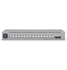 UBIQUITI USW-Pro-Max-16-PoE UniFi Switch PoE-коммутатор в стойку, 4х 2.5G RJ45, 12х 1G RJ45, 2х 10G SFP+, раздача 180 Вт