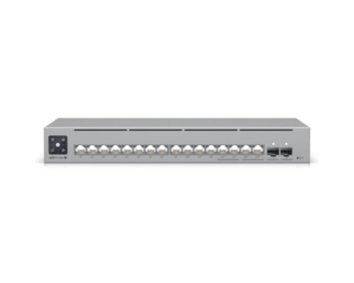 [Сетевое оборудование] UBIQUITI USW-Pro-Max-16-PoE UniFi Switch PoE-коммутатор в стойку, 4х 2.5G RJ45, 12х 1G RJ45, 2х 10G SFP+, раздача 180 Вт