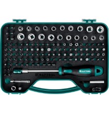 KRAFTOOL X-Drive-122, 122 шт, набор: отвертка-битодержатель с насадками  [26816]