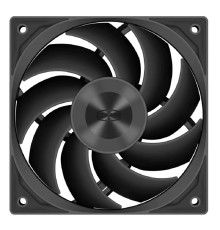 Кулер для корпуса/ PCCooler F5R120 (120x120x25mm, 4-pin PWM, 86.73CFM, 32dBA, 2200RPM, Black)