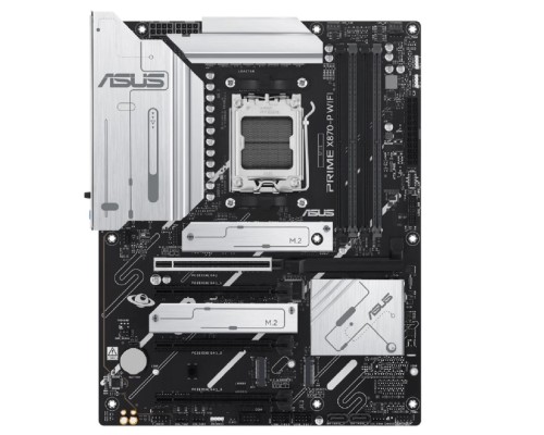 [Материнская плата] ASUS PRIME X870-P WIFI (Socket AM5, ATX, 4xDDR5(256GB), HDMI 2.1, 1xPCIe 5.0x16/3xPCIe 4.0x16, 1xLAN (2.5GbE), 2xSATA 6Gb/s, 4xM.2, RAIDXpert2 Technology, Wi-Fi 7, 2xType-C, Wi-Fi 7, 4xUSB 3.2, 2xUSB