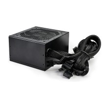 Блок питания ПК/ PCCOOLER, 750W 80+ White (ATX, ATX 2.4, Non-modular, 1x24(20+4)pin 550mm, 1xCPU*2 8(4+4)pin 610+150mm, 3xPCIe 8(6+2)pin 510mm, 2xSATA*3+MOLEX4pin*1 450+150+150+150mm , Active, 120x120