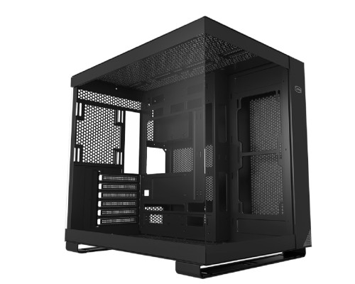 [Вентиляторы] Корпус без блока питания/ PCCOOLER C3 T500 BK, Panoramic Mid Tower, Black, TG, 0.7 SPCC, no fans ATX, mATX, mITX 175/400/200mm 1x2.5
