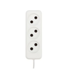 Rexant (11-8736) Удлинитель 3 гнезда, 7м, 2х0,75мм?, б/з, белый 