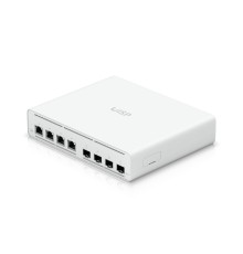 UBIQUITI UISP-S-Plus PoE-коммутатор, 4х 2.5G RJ45, 4х 10G SFP+, раздача 160 Вт 