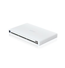 UBIQUITI UISP-S-Pro PoE-коммутатор, 24х 1G RJ45, 4х 10G SFP+, раздача 220 Вт 