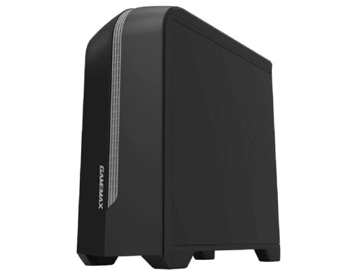 [Корпуса] GameMax Корпус Centauri Black Gray без БП (ATX,Черн-сер,USB3.0, Зак.стекло, 1*120мм. RGB, пыл.фил.)