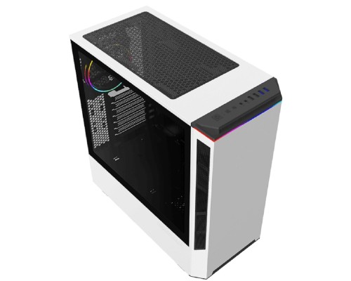 [Корпуса] GameMax Корпус Paladin White T801 без БП (Midi Tower, ATX, ,Белый, Зак.стекло, USB 3.0)