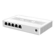 TENDA SM105 Коммутатор неуправляемый, 5 портов, 5x2,5Гбит/с, настольный, пластиковый корпус