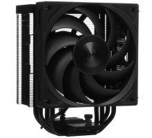 Кулер PCCooler RZ400 V2 BK  S115X/1200/1700/18XX/AM4/AM5 (TDP 245W, 1x120mm PWM FAN, 4 тепловые трубки 6мм, 500-2000RPM, 32dBa)