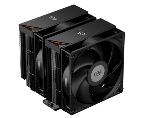 [Вентиляторы] Кулер PCCooler RT620 Digital BK  S115X/1200/1700/1851/AM4/AM5 (TDP 265W, 2x120mm PWM FAN, 6 тепловых трубок 6мм, 500-2200RPM, 28-32dBa)