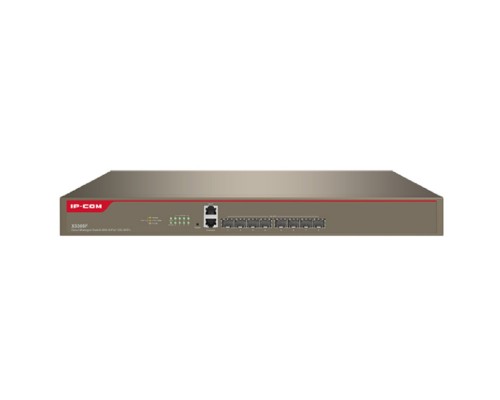 [Сетевое оборудование] IP-COM X5308F Коммутатор с облачным управлением L3, 8x10G Base-X SFP+, 1xRJ45 Console port, 1xRJ45 MGT port, установка в стойку, металлический корпус