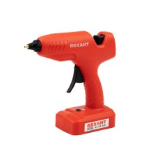 Rexant (12-1553) Пистолет клеевой, 60Вт, 11мм, ЭКСПЕРТ, аккумуляторный, коробка 