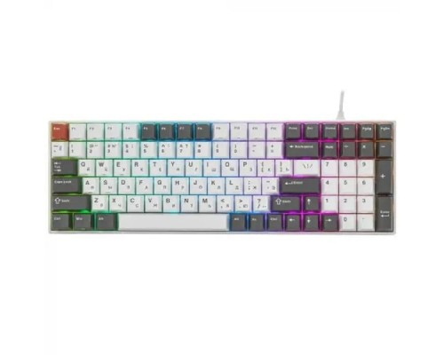 [Клавиатура Royal Kludge] Клавиатура RK100 беспроводная Grey,Red,White, линейные свитчи RK Red