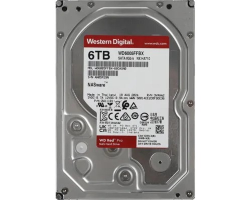 [Жесткий диск] 6TB WD WD6005FFBX NAS Red Pro (7200rpm) 256Mb 3.5
