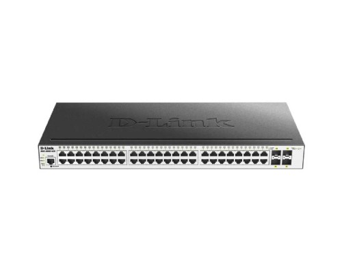 [Сетевое оборудование] D-Link DGS-3000-52X/B1A Управляемый L2 коммутатор с 48 портами 10/100/1000Base-T и 4 портами 10GBase-X SFP+