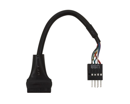 [кабели внутренние] Bion переходник USB 3.0 - USB 2.0, внутренний, 10 см [BXP-USB3F-USB2M-010]