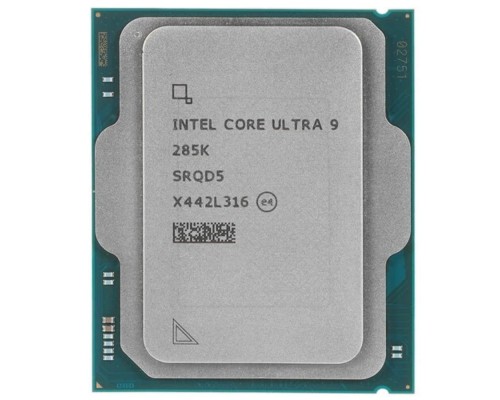 [Процессор] Центральный Процессор Intel Core Ultra 9 285K OEM (Arrow Lake, C24(16EC/8PC)/T24, 3,2/5,7GHz, GPU Intel Graphics, L2 40Mb, Cache 36Mb, TDP 125/250W, S1851)