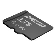 Micro SecureDigital 32GB Digma CARD10 V10 + adapter (DGFCA032A01)(1845091)