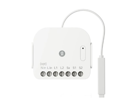 [станция/гаджет] Яндекс Умное реле двухканальное, Zigbee