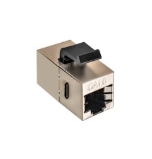Exegate EX297347RUS Модуль проходной ExeGate CP45-KJ-SH-C5e/6 (RJ45-RJ45 формата Keystone Jack, Кат.5e/6, экранированный)