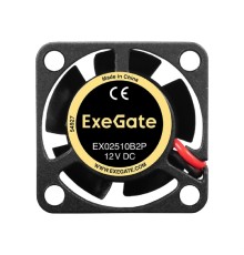 Exegate EX295213RUS Вентилятор 12В DC ExeGate EX02510B3P (25x25x10 мм, 2-Ball (двойной шарикоподшипник), 3pin, 10500RPM, 23.2dBA)
