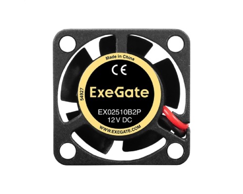 [Вентиляторы] Exegate EX295213RUS Вентилятор 12В DC ExeGate EX02510B3P (25x25x10 мм, 2-Ball (двойной шарикоподшипник), 3pin, 10500RPM, 23.2dBA)