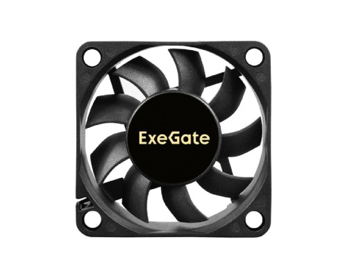 [Вентиляторы] Exegate EX297031RUS Вентилятор 12В DC ExeGate EX06015B3P (60x60x15 мм, 2-Ball (двойной шарикоподшипник), 3pin, 3500RPM, 24dBA)