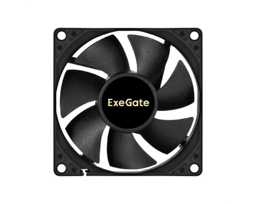 [Вентиляторы] Exegate EX297081RUS Вентилятор 24В DC ExeGate EX08020S3P-24 (80x80x20 мм, Sleeve bearing (подшипник скольжения), 3pin, 3900RMP, 41,2dBA)