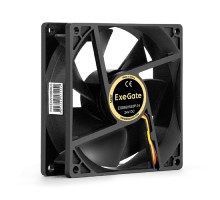 Exegate EX297086RUS Вентилятор 24В DC ExeGate EX09225S3P-24 (92x92x25 мм, Sleeve bearing (подшипник скольжения), 3pin, 2800RMP, 34dBA)