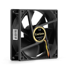 Exegate EX297087RUS Вентилятор 24В DC ExeGate EX09225B3P-24 (92x92x25 мм, 2-Ball (двойной шарикоподшипник), 3pin, 2750RMP, 35dBA)