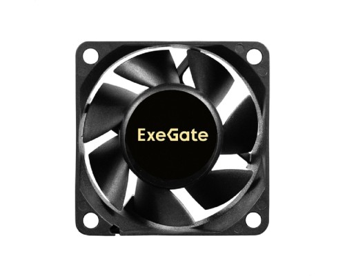 [Вентиляторы] Exegate EX297006RUS Вентилятор 5В DC ExeGate EX06025B3P-5 (60x60x25 мм, 2-Ball (двойной шарикоподшипник), 3pin, 4000RMP, 28,9dBA)