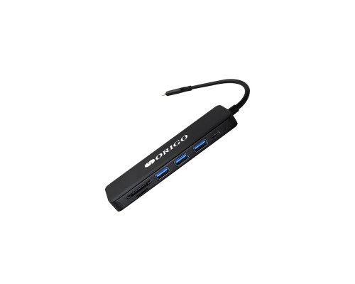 [Сетевое оборудование] ORIGO OU3340PD/B1 Док-станция USB-C 7-в-1 3xUSB 3.0, USB-C/PD 3.0, HDMI, SD/TF/microSD