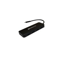 ORIGO OU3390SNPD/B1 Док-станция USB-C 11-в-1 4xUSB 3.0, USB-C/PD 3.0, HDMI, VGA, Gigabit LAN, SD/TF/microSD, TRRS