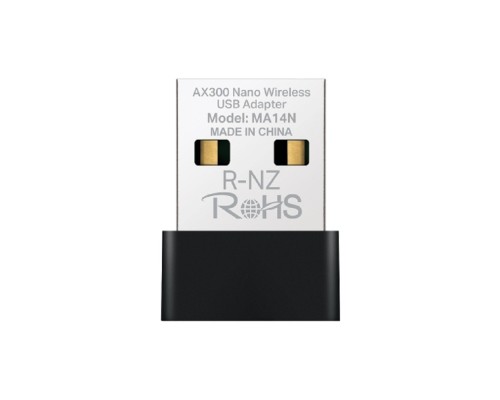 [Mercusys] Mercusys MA14N Сверхкомпактный USB-адаптер Wi-Fi AX300