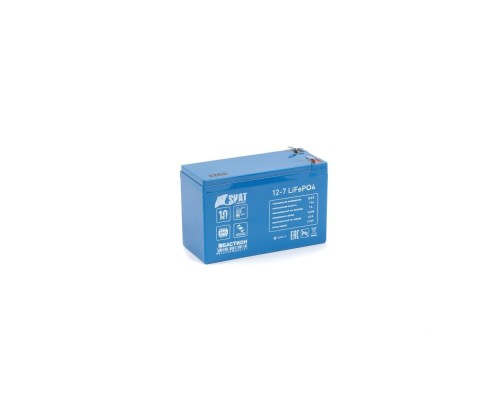[Скат ] АКБ LiFePo4 БАСТИОН Skat i-Battery 12-7 12В / 7Ач, гарантия 5 лет (645)