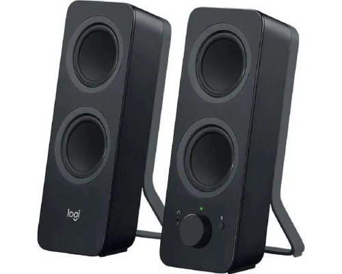 [Наушники] Колонки Logitech Z207 2.0 черный 10Вт беспроводные BT