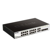 D-Link DGS-1210-16/G2A Настраиваемый L2 коммутатор с 16 портами 10/100/1000Base-T и 4 комбо-портами 100/1000Base-T/SFP