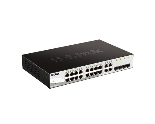 [Сетевое оборудование] D-Link DGS-1210-16/G2A Настраиваемый L2 коммутатор с 16 портами 10/100/1000Base-T и 4 комбо-портами 100/1000Base-T/SFP