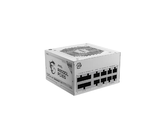 [Блок питания] Блок питания MSI MAG A850GL PCIE5 WHITE , 850W, 80+ Gold, полностью модульный, ATX 3.0, PCIE5, RTL