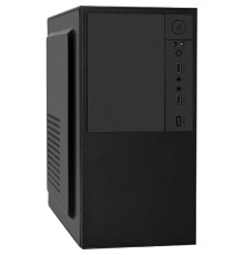 Exegate EX298003RUS Корпус Minitower BAA-308-AAA400 (mATX, БП AAA400 с вент. 8см, 2*USB, HD Audio, черный)