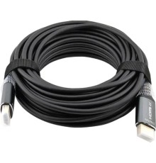 Кабель аудио-видео Cactus CS-HDMI-AOC-2-20 HDMI (m)/HDMI (m) 20м. позолоч.конт. черный