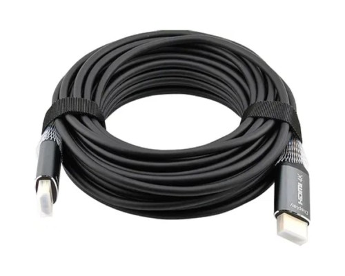 [кабели] Кабель аудио-видео Cactus CS-HDMI-AOC-2-20 HDMI (m)/HDMI (m) 20м. позолоч.конт. черный