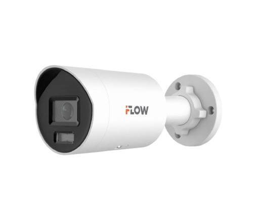 [Камеры видеонаблюдения] iFLOW F-IC-2122C2M(4mm) Value 2Мп уличная цилиндрическая IP-камера с гибридной Smart подсветкой до 40м  и технологией SharpSense