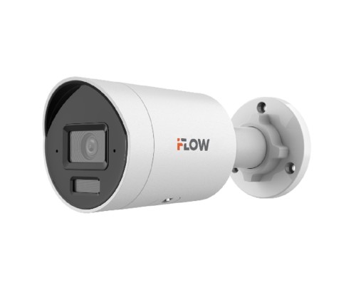 [Камеры видеонаблюдения] iFLOW F-IC-2142C2M(2.8mm) Value 4Мп уличная цилиндрическая IP-камера с гибридной Smart подсветкой до 40м  и технологией SharpSense