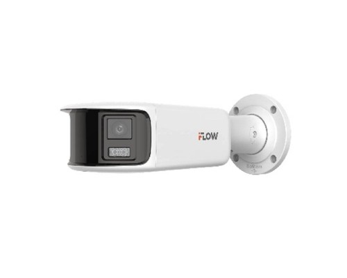 [Камеры видеонаблюдения] iFLOW F-IC-2284PCMS/A(4mm) Value 8Мп уличная панорамная цилиндрическая IP-камера с Smart-подсветкой до 40м, технологией BrightVu и SharpSense