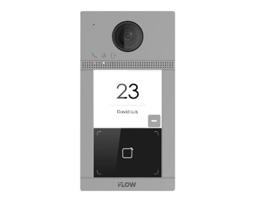 [Видеодомофоны] iFLOW F-VI-1402ISMCWE1 2Мп IP вызывная панель на одного абонента с ИК-подсветкой и Wi-Fi
